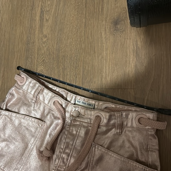 We The Free Moxie Metallic Barrel Jeans - Picture 5 of 5